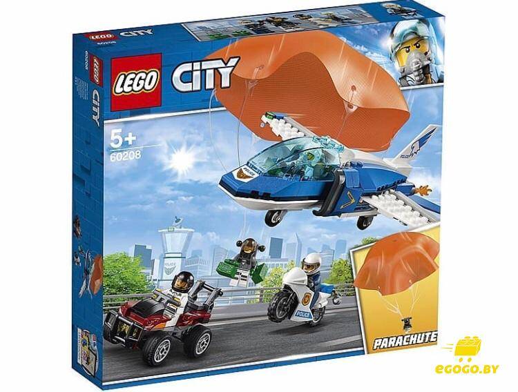 LEGO 60208 Воздушная полиция арест парашютиста - фото